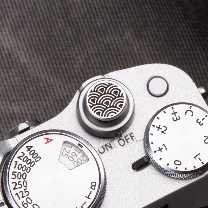 DBZZ Camera Metal Shutter ButtonSuitable for Fuji XPRO3/xpro2/xpro1/xa7/xa5/xe3/xe4/xt30/xt4/xt5 Nikon zf/zfc Soft Shutter Release Button(Spray Shutter Button) - Image 1
